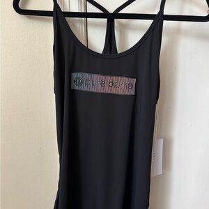 Tavi Ebony/Prism Ribbed Tank